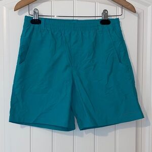 Columbia Teal Omni-Shade PFG Swim Trunks youth size L